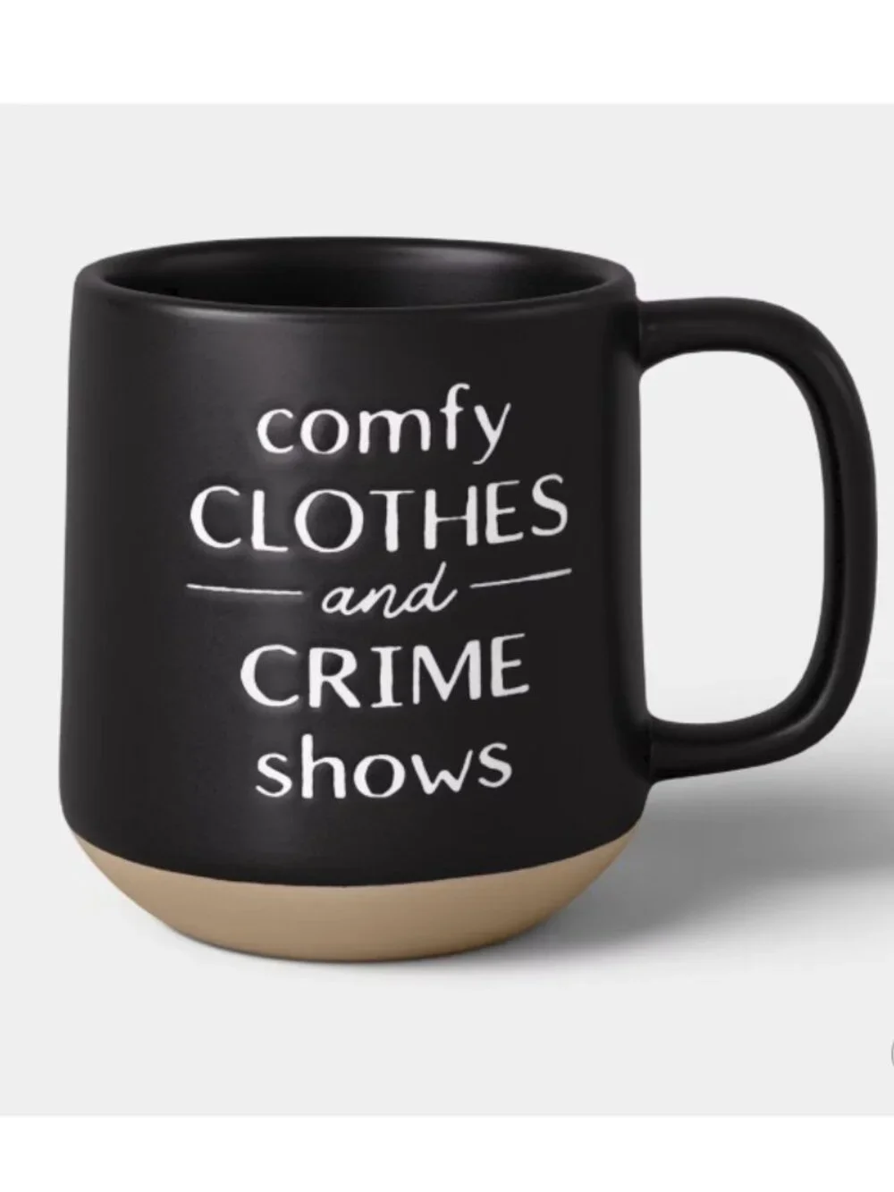 Target Hyde and EEK! Halloween Comfy Clothes and Crime Shows Mug NEW